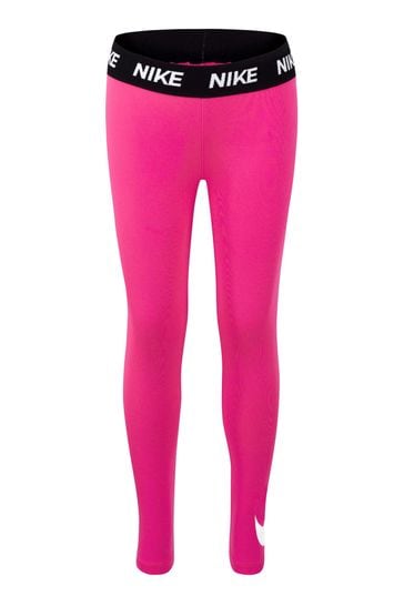 Buy Nike Pink Little Kids Performance Leggings from Next Luxembourg