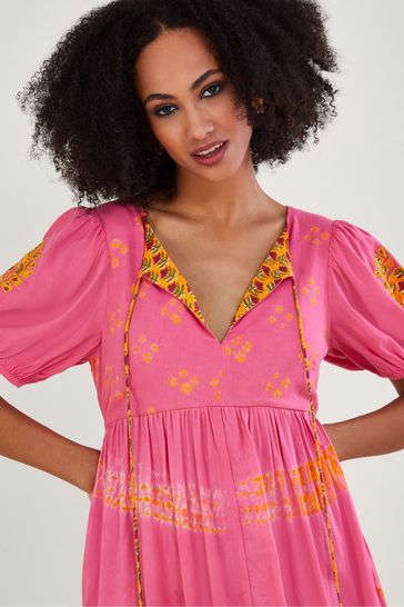 Monsoon orange top dress