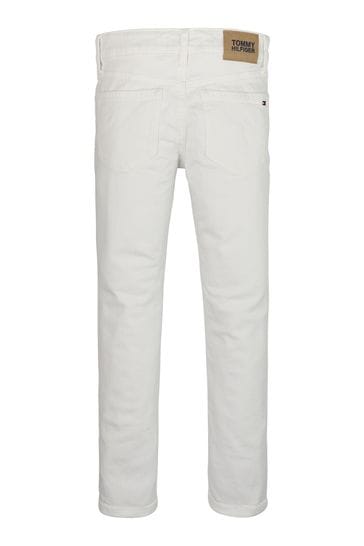 Buy Tommy Hilfiger Nora White Skinny Jeans from Next Denmark