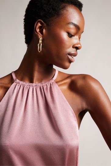 Ted baker halter neck deals dress