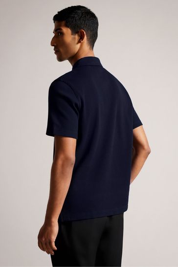 Ted baker black polo sales