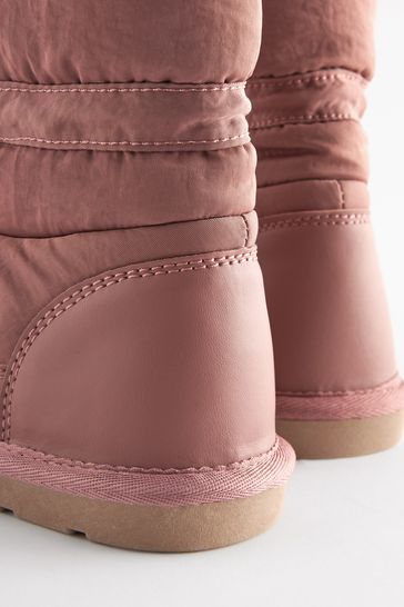 Hot pink snow boots online