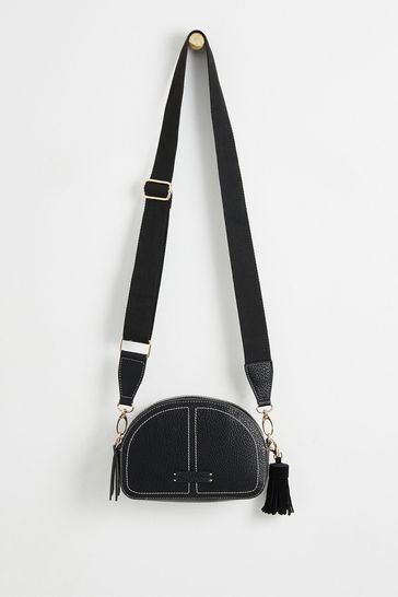 Oliver bonas black best sale bag