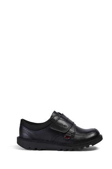 Kickers Black Kick Lo Shoes