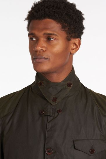 Barbour® Green Beacon Sports Wax Jacket