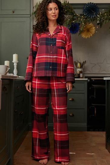 Family red check pyjamas hot sale