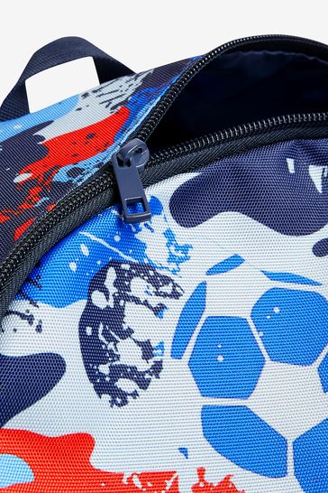 Football top print backpack