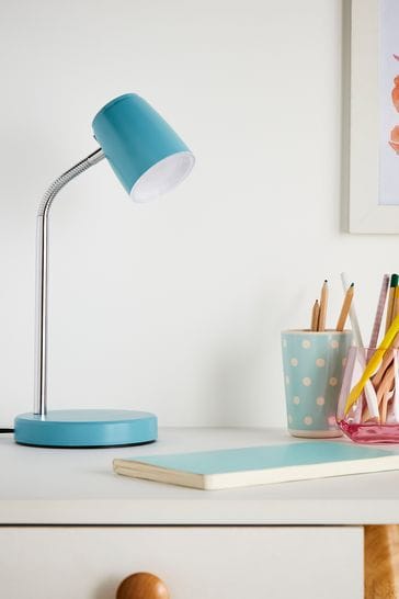 glow Blue LED Task Lamp