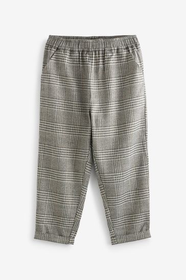 Buy Black White Check Joggers 3 16yrs from Next Netherlands