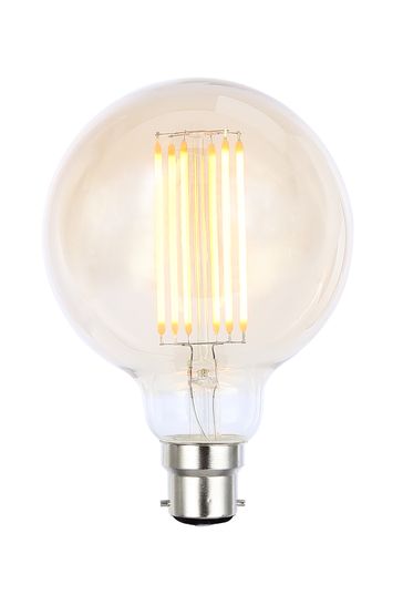 BHS Set of 2 6W LED G95 Tinted Filament Lamp