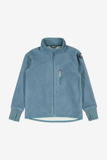 Polarn O Pyret Blue Waterproof Fleece Jacket
