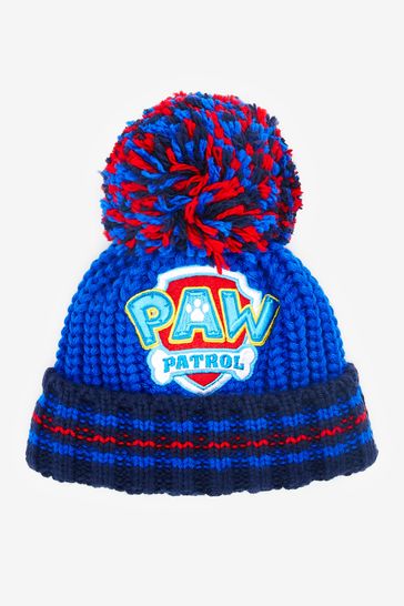 PAW Patrol Blue License Pom Hat (1-10yrs)