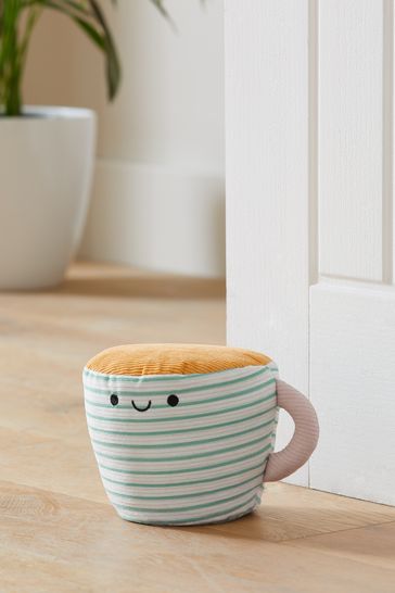 Multi Stripe Tea Mug Doorstop