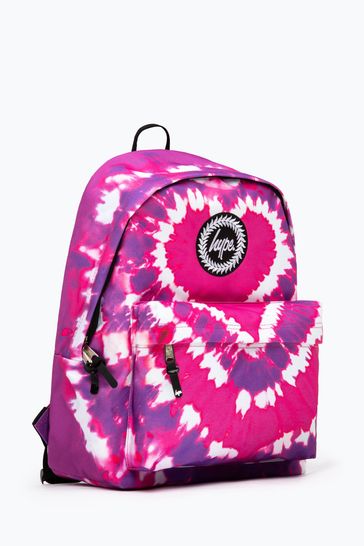 Buy Hype. Pink Heart Hippy Tie Dye Backpack from Next USA