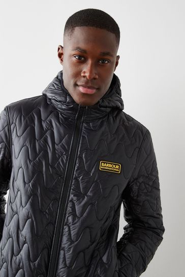 Barbour international sale chain quilted jacket