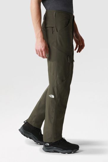 Buy The North Face Mens Green Exploration Reg Tapered Trousers