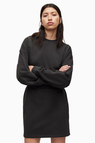 Buy AllSaints Black Carisa Sweater Dress from Next Denmark