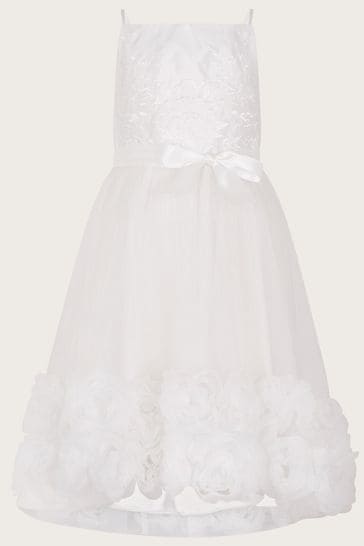 Monsoon shop cream dress
