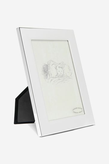Unisex Plated Photo Frame in Silver