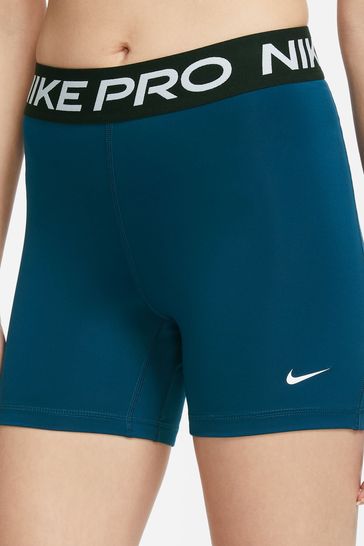Nike Pro Blue 365 Five Inch Shorts