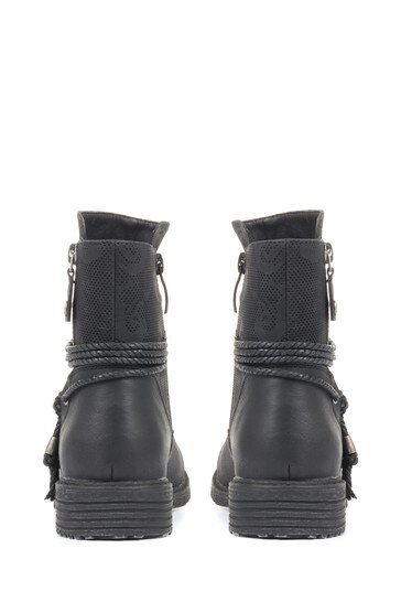 Buy Pavers Black Slouch Ankle Boots from Next Singapore