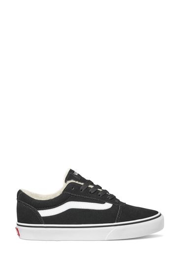 Black trainers 2025 womens vans