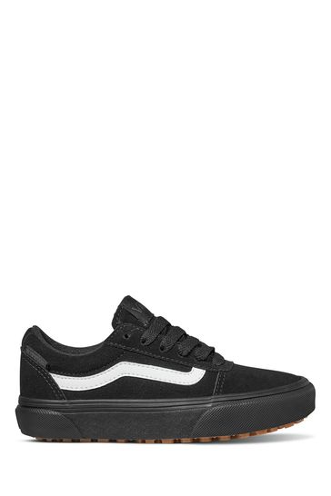 All black hotsell vans with white