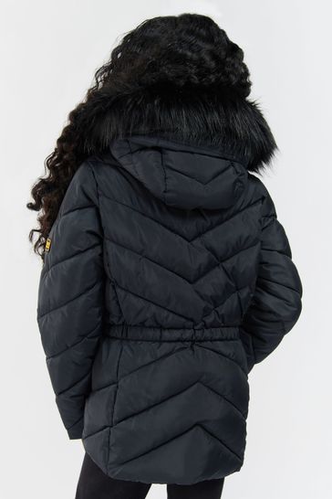Girls shop barbour coat