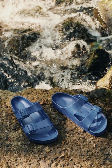 Navy blue birkenstock arizona shop