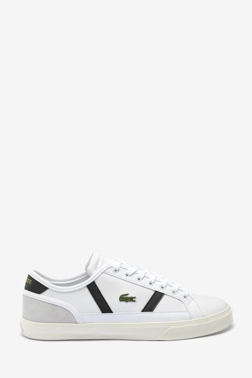 Lacoste White Sideline Pro Trainers