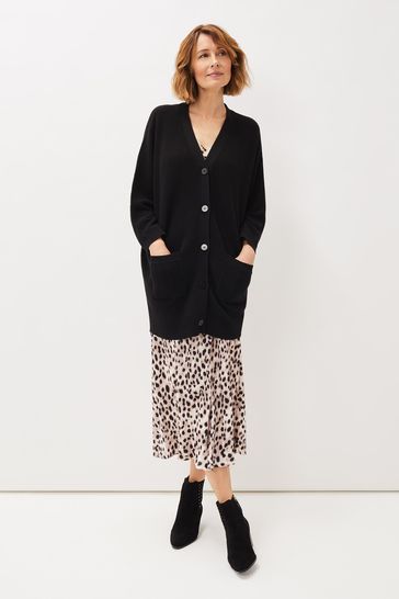 Lipsy button top cocoon cardigan