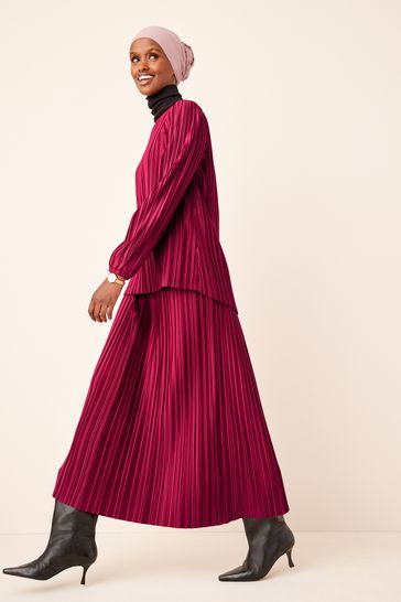 Next plisse dress discount