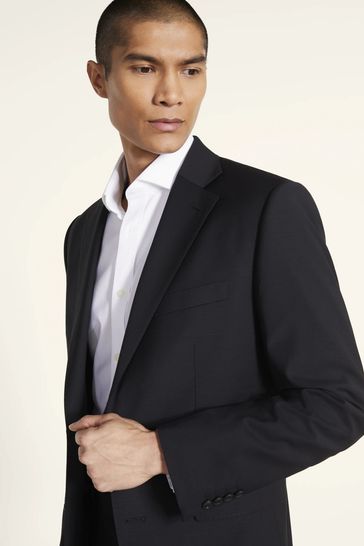 Buy MOSS Performance Tailored Fit Black Suit Jacket from Next Ireland