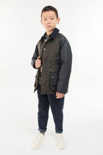 Baby barbour wax store jacket