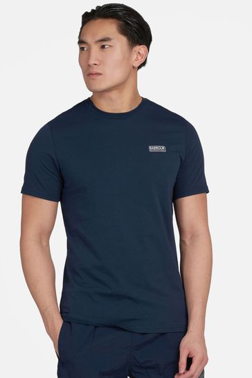 Barbour® International Blue Essential Small Logo T-Shirt