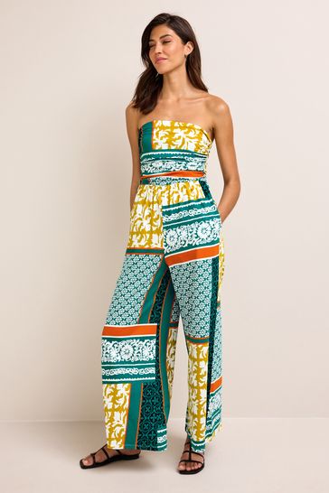 Bandeau jersey jumpsuit store