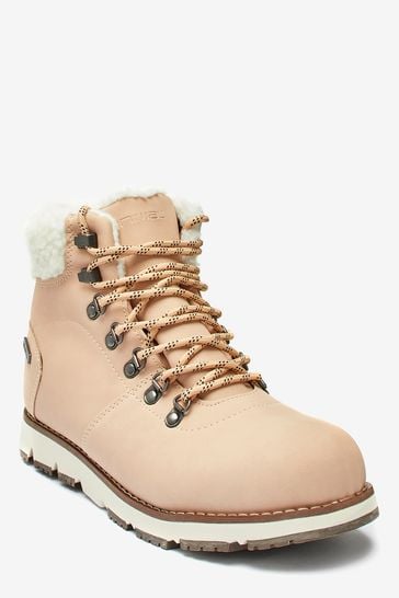 womens sherpa lined booties