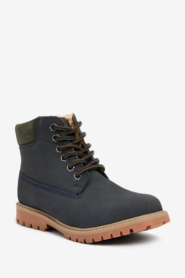 Leather lined work clearance boots
