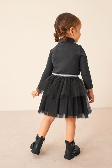 Black tutu skirt for baby best sale girl