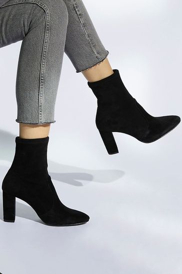 Dune black outlet suede ankle boots