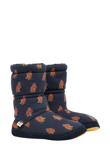 Buy Joules Navy Blue Padabout Slipper Socks from Next Luxembourg