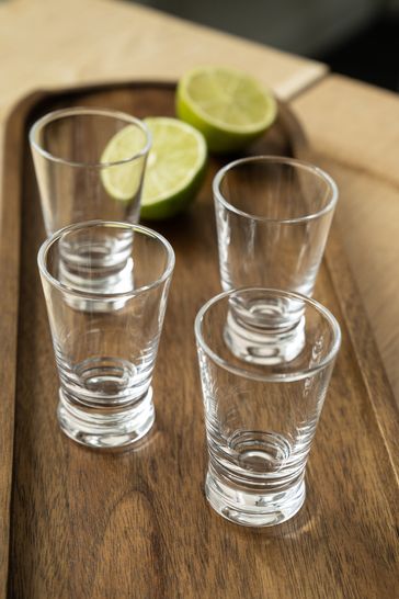 Buy Mary Berry Set of 4 Clear Signature Shot Glasses from Next Saudi Arabia