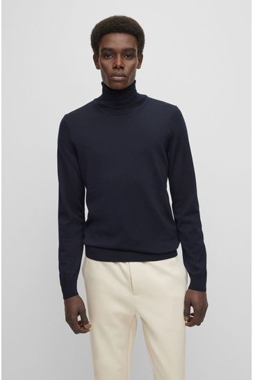 Boss knitted jumper store