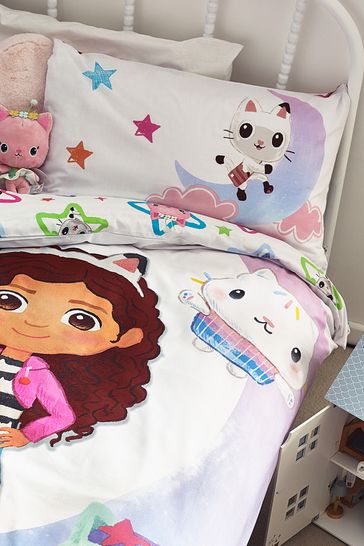 Buy Gabby s Dollhouse White Character License Duvet Cover And