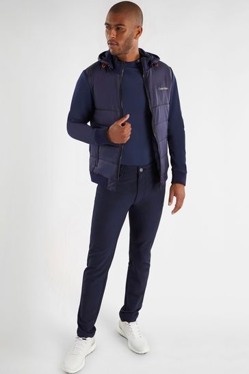calvin klein men's hybrid jacket