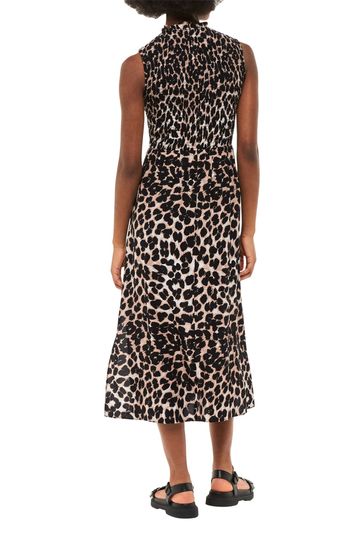 Buy Whistles Animal Heidi Leopard Spot Midi Dress from Next USA
