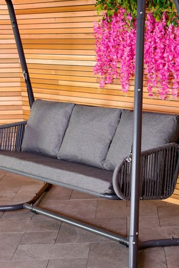Charles bentley 3 seater garden swing sales