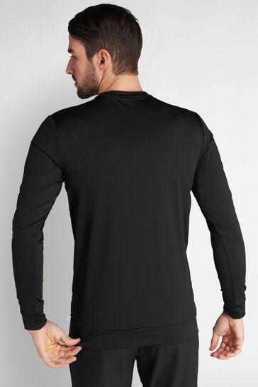 Buy Calvin Klein Golf Black CK Chest Print Baselayer from Next Luxembourg