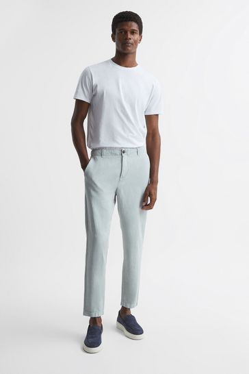 Mens casual linen trousers uk sale