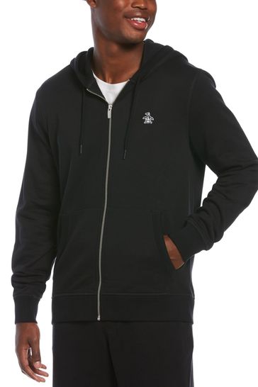 Original Penguin Sticker Pete Zip Hoodie